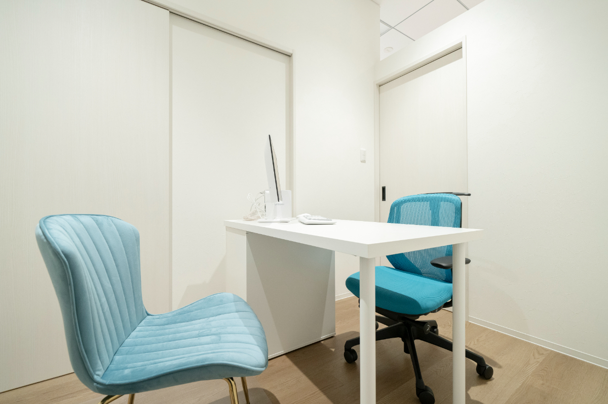 大阪梅田の婦人科・うめきたウィメンズクリニック 診察室（イノゲート大阪12階）