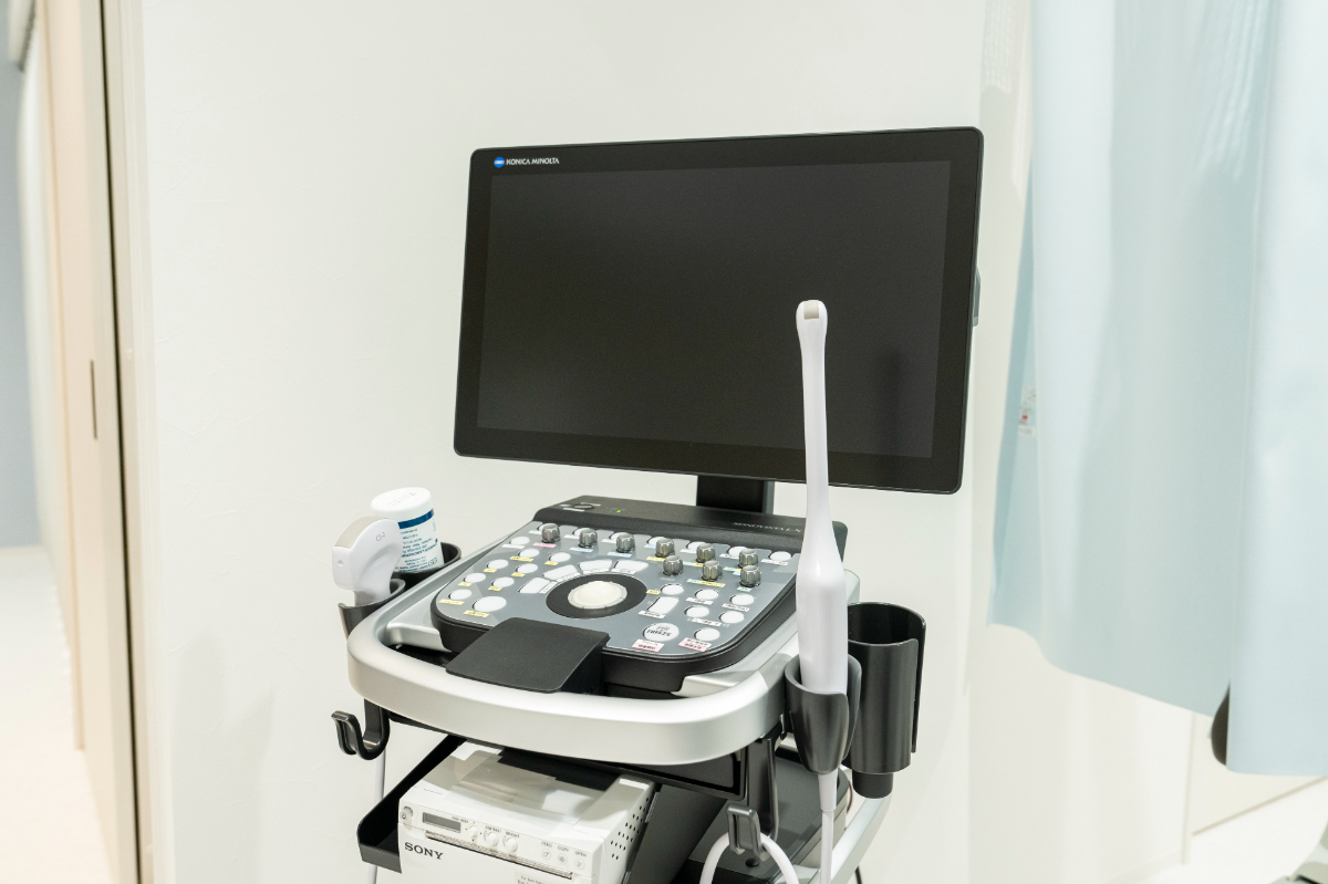 大阪梅田の婦人科 うめきたウィメンズクリニック 超音波診断装置（イノゲート大阪12階）
